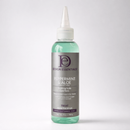 Design Essentials PEPPERMINT & ALOE – Soothing Scalp Care Tonic (4 oz)
